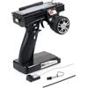 Yangers Flysky GT3B AFHDS, trasmettitore radio a 3 canali + ricevitore radio FS GR3E per giocattoli radiocomandati per auto da corsa RC, barca, elicottero