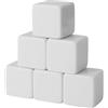 REBECCAGIBSON 6 pezzi 30 mm bianco cubo acrilico 6 pag grande set di cubi bianco ad angolo retto gioco causato dal corso di cubi per imparare, artigianato