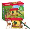 Schleich Farm World | Mangiatoia nel Bosco 42658 | 18 Pezzi