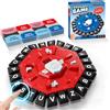 HTGWCG Gioco di parole, giochi da tavolo per adulti con 2 modalità, 24 tasti, con lettere premute, gioco di famiglia, giochi con timer di visualizzazione, puzzle per adulti, 2-8 giocatore (A)