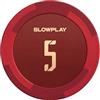 SLOWPLAY Fiches poker in argilla SLOWPLAY Godel, 14 g/40 mm, 50 pz | Composito d'argilla pesante; doppia iniezione, nucleo in ferro; tocco opaco; design minimalista; impila e mescola bene