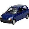 Generisch Welly 43855 - Modellino di auto compatibile con Fiat Seicento, blu, circa 1/34-1/39, in metallo