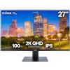 Nilox Monitor NXMM272K112 MONITOR 27 2K IPS 100HZ HDMI/DP MUL
