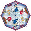 CERDÁ LIFE'S LITTLE MOMENTS CERDÁ Ombrello per bambino Sonic the Hedgehog dal design dinamico - Ombrello antivento con illustrazioni sicure e apertura a mano adatta ai bambino