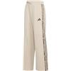 adidas Bambine e Ragazze Animal Pants, Crystal Linen/Multicolor/Dark Brown, 7-8 Years