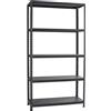 Scaffale in Metallo 5 Ripiani 100x40x187 cm Ettore Antracite