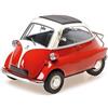 MINICHAMPS 110024001 1/18 BMW Isetta 1955 Bianco/Rosso Modellino Auto