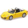 Minichamps 870068040 1/87 PORSCHE 911 TARGA 2014 GIALLA Modello Auto