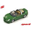 Spark S0745 1/43 eRUF GREENSTER Roadstar 2009 Modello Auto Verde Dal Giappone