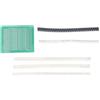 NiuLumea Kit di pratica di saldatura PCB verde 0805 0603 0402 per SMD LED e resistenze Set di sviluppo di abilità elettroniche