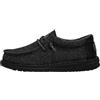 HEYDUDE Hey Dude Wally Youth Basic, Moccasin Bambini e ragazzi, Nero, 33 EU