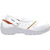 Base Protection Osmio Scarpa Antinfortunistica, da Uomo e Donna, Bianco/Arancione, Taglie 40