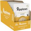 Applaws Cibo Umido Naturale al 100% per Gatti, Petto di Pollo in Brodo - Confezione da 12 x 70g Bustine