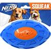 Nerf Dog Pallone da calcio TPR EXO Squeak da 15,2 cm, blu/arancione