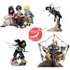 Bandai Rare Attack On Titan Ichiban Kuji 2024 Figura Completo Set Di 4 Dal Giappone