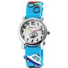 Excellanc Orologio da polso per bambini, con cinturino in silicone, analogico, al quarzo, 4500016, blu/bianco., Cinghia