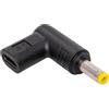 AKYGA Plug for Universal Notebook Adapter AK-ND-C03 USB-C / 4.8 x 1.7 mm