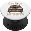 Lakelandwholesale1 Shirt Company Giradischi in vinile vintage 1971 retrò PopSockets PopGrip Adesivo