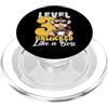Baby Monkey Like a Boss 3rd Birthday Tod Girato 3 anni come un capo 3 ° compleanno scimmia ragazzo ragazza bambini PopSockets PopGrip per MagSafe