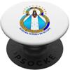 Honduras Heritage Souvenir Honduran Root Nuestra Señora de Suyapa Patrona de Honduras Heritage Roots PopSockets PopGrip Adesivo