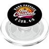Faith Under Pressure Scripture Retro Co Difficile pressato non schiacciato 2 Corinzi 4:8 cristiano PopSockets PopGrip per MagSafe