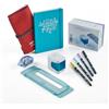 Colop Bullet Journal Set composto da stampante mobile e-Mark go, righello, 4 penne Tombow ABT Dual Brush Pens, 1 rullo adesivo, 1 bullet/Travel Journal, 1 custodia arrotolabile