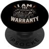 Mechanic I Am The Warranty Funny Craftsm Sono il meccanico di garanzia amante delle auto PopSockets PopGrip Adesivo