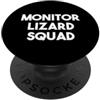 Monitor Lizard Squad - Divertente Monitor Lizard Lover PopSockets PopGrip Adesivo
