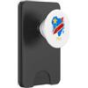 Congo Teez Mappa dell'Africa Bandiera del Congo DR | Orgoglio congolese PopSockets PopWallet per MagSafe