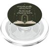Fictional Character Emotional Reading Bo Lettore di narrativa per amanti dei libri Umorismo emotivamente attaccato PopSockets PopGrip per MagSafe