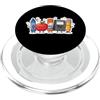 Happy Back To Class Teacher Teacher Crayon Apple Pencil Cute Back to School PopSockets PopGrip per MagSafe