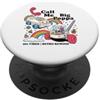 Lakelandwholesale1 Shirt Company Vintage Toy Nostalgia Retro Rainbow Phone e Popper PopSockets PopGrip Adesivo