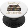 Lakelandwholesale1 Shirt Company Giradischi in vinile vintage 1978 retrò PopSockets PopGrip Adesivo
