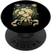Bridal Bouquet Van Gogh Starry Night Wed Bouquet da sposa Van Gogh Notte stellata Matrimonio PopSockets PopGrip Adesivo