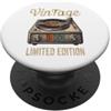 Lakelandwholesale1 Shirt Company Giradischi in vinile vintage 1973 retrò PopSockets PopGrip Adesivo