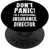 Insurance & Underwriting T-Shirts & Gift Direttore Assicurazioni PopSockets PopGrip Adesivo