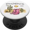 Phoenix Arizona USA Outdoor Vintage Fenice PopSockets PopGrip Adesivo