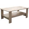 MAURY'S IL NUMERO UNO DEL RISPARMIO TAVOLINO MATCH DA SALOTTO 100 X 55 X H41 CM (Rovere Grigio)