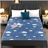 hxoity Materasso Futon Ultra Sottile Poliestere Pieghevole Tatami Tappeto Pavimento Pelle Amica Spazzolato Tutte Stagioni Portatile Dormitorio Studenti Cartoon Morbido Antiscivolo Poltrona Letto Traspirante