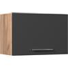 Vicco Pensile da cucina Fame-Line, Antracite lucido/Rovere dorato, 60 cm, per la combinazione con altri moduli della serie Fame-Line