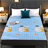 hxoity Materasso Futon Ultra Sottile Poliestere Pieghevole Tatami Tappeto Pavimento Pelle Amica Spazzolato Tutte Stagioni Portatile Dormitorio Studenti Cartoon Morbido Antiscivolo Poltrona Letto Traspirante