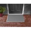 WeatherTech Outdoor Mat Zerbino Ingresso Casa con Scoli|AntiGraffio|Antiscivolo|Impermeabile|Grigio|Made By