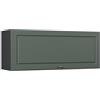 Vicco Pensile da cucina Fame-Line, Verde-oro rustico/Antracite, 100 cm, per la combinazione con altri moduli della serie Fame-Line