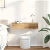 zylophax Mensola da parete con cassetti, rovere Artisan, in legno, 80 x 33 x 17 cm, versatile