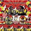 Obussgar Decorazioni per feste di compleanno per bicicletta - accessori per feste in bicicletta tra cui decorazioni per torte, piatti, decorazioni per torte, bicchieri, tovaglioli, palloncini