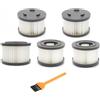 Generico Filtro HEPA Compatibile Con JIMMY H8 / H8 Pro / H8 Flex T-HPU55 (Taglia : 5pcs)