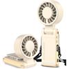Joneytech Ventilatore portatile ricaricabile, ad alta velocità, 5000 mAh, ventilatore a mano con display a LED, regolabile a 360°, 5 velocità, ventola da viaggio per casa, ufficio, camera da letto