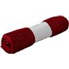 IL BOTTEGONE Tappeto Bagno Antiscivolo in Ciniglia Tappetino super assorbente, lavabile in lavatrice Per il bagno, la doccia, la vasca da bagno o come tappetino WC (Rosso, 50 x 80 cm)