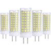 Generic GY6.35 LED lampadina 220-240V AC 10W equivalente alla lampadina alogena 100W, 1000 Lm, confezione 5 per illuminazione domestica, dimmerabile(Bianco freddo)