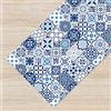 IlGruppone Tappeto Cucina Antiscivolo Made in Italy Passatoia Antimacchia Multiuso Corridoio Soggiorno Lavabile in Lavatrice - 421-50x150cm
